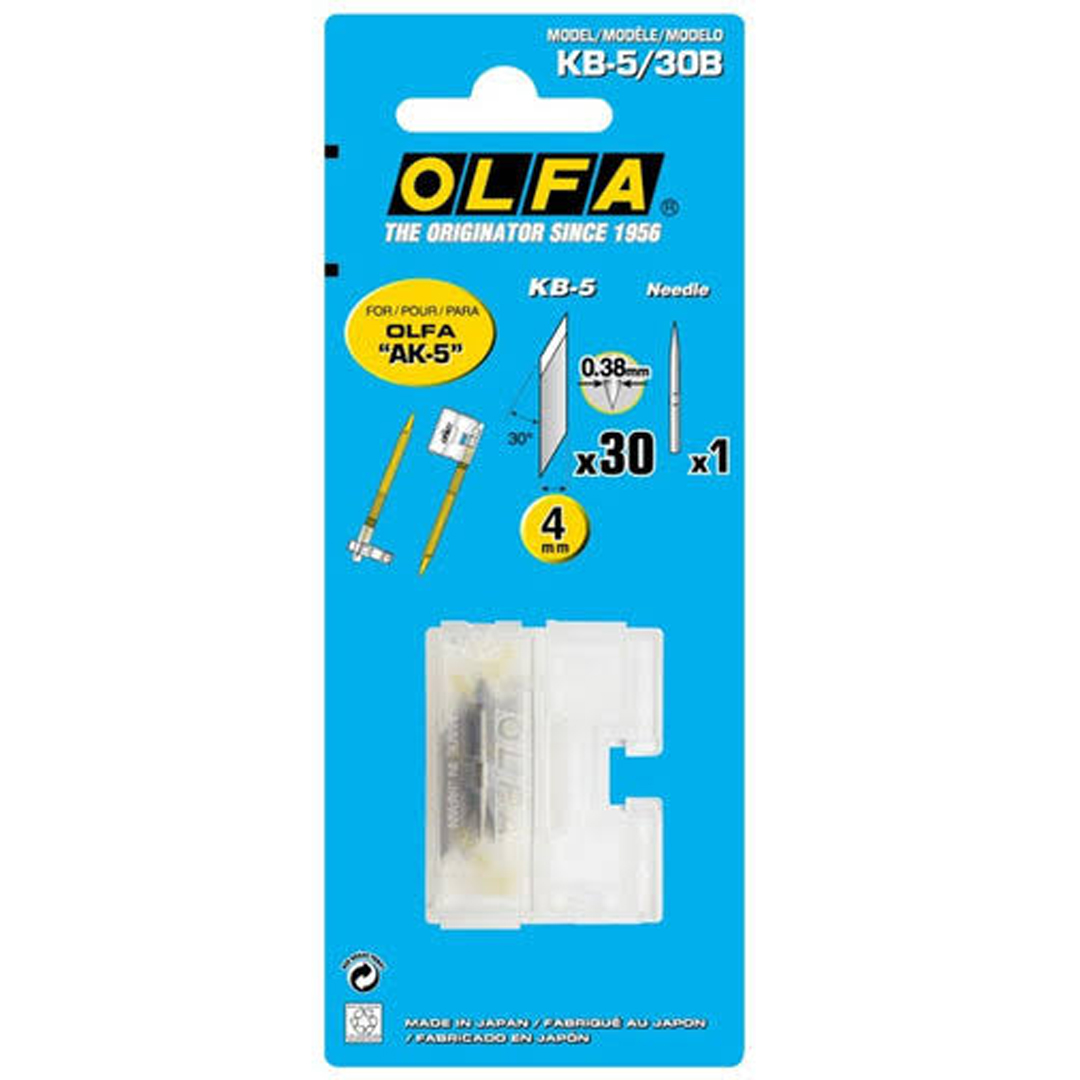 Olfa Art Knife Replacement Blades for AK5 (kb-5-30b)