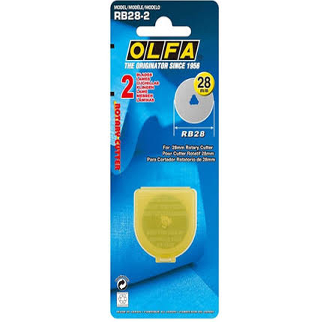 Olfa 28mm Rotary Perfortion Replacement Blade - 2 Pack (PRB28-2)