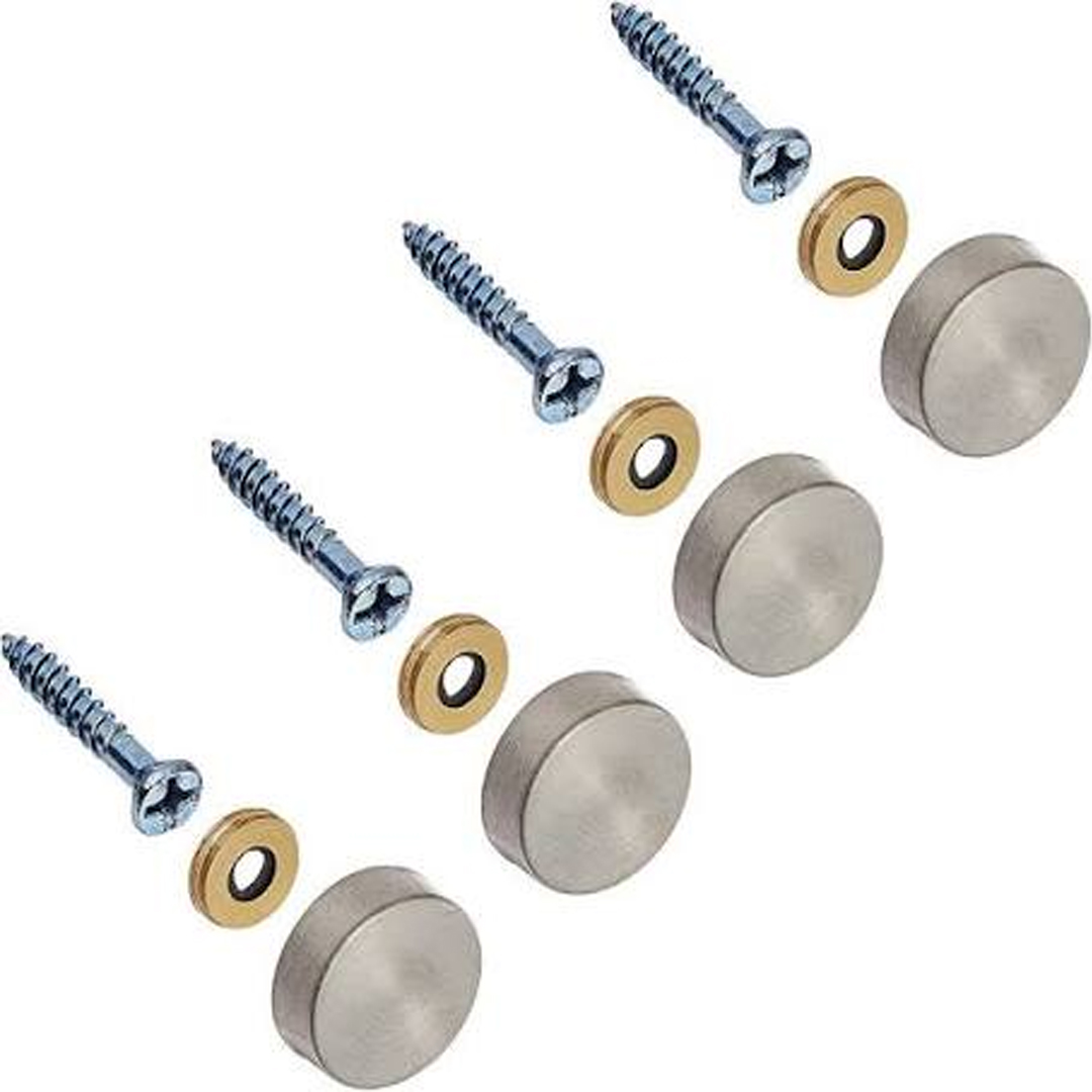 Screw Caps 16mm with Brass Insert(4pc)